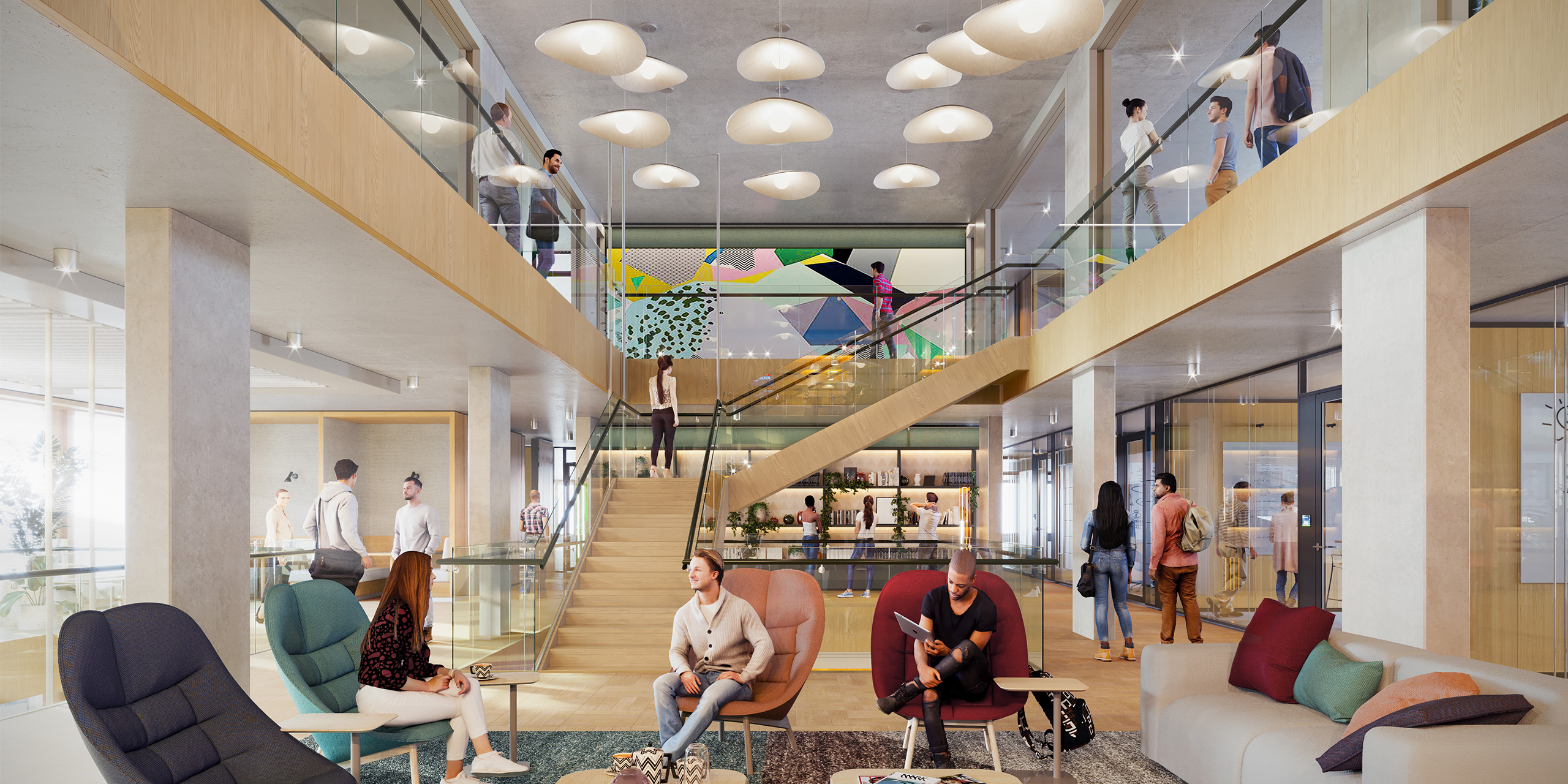 Start construction of the 80.000m²
Česká spořitelna campus in Prague >